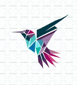 Geometrischer Kolibri